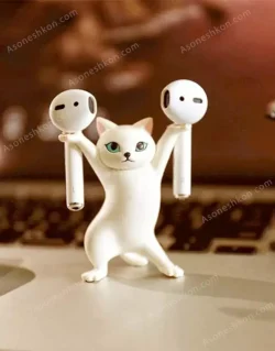 مدل سه بعدی نگهدارنده طرح گربه - Cat Pen Holder