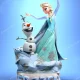 مدل سه بعدی انیمیشن فروزن - Elsa and Olaf