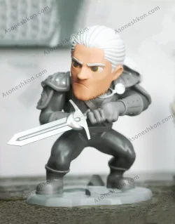 مدل چیبی Henry Cavill در سریال ویچر