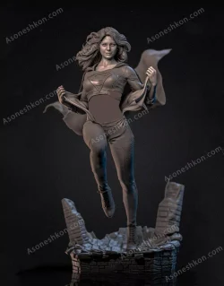 Super Girl - مدل سه بعدی سوپرگرل