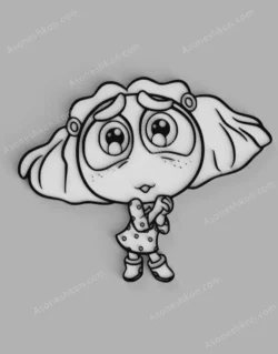 لوگو چسبان طرح حسادت - Envy Inside Out