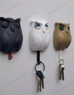 نگهدارنده کلید طرح جغد