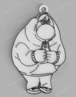 لوگو چسبان طرح خجالت - Shame Inside Out