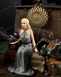 مدل سه بعدی دنریس تارگرین از سریال گیم اف ترونز